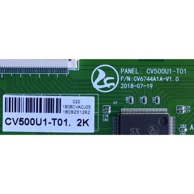 KIT DE TARJETAS PARA TV ELEMENT / NUMERO DE PARTE MAIN FUENTE	103100069 / CV6486H-A42 / 7.D6486HA42110.3A6 / 88H10271 / T-CON CV500U1-T01 / CV6744A1A-V1.0 / CV500U1-T01 2K / CV6744A1A / PANEL T500-TAF-DLED / DISPLAY CV500U1-T01 REV:01 / MODELO E2SW5018 - Imagen 3